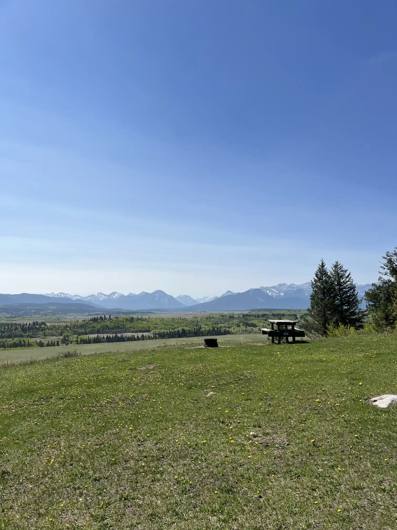 Photo of campsite E22