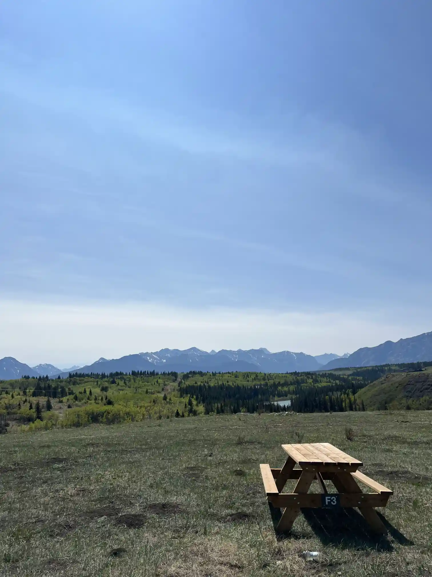 Photo of campsite F3