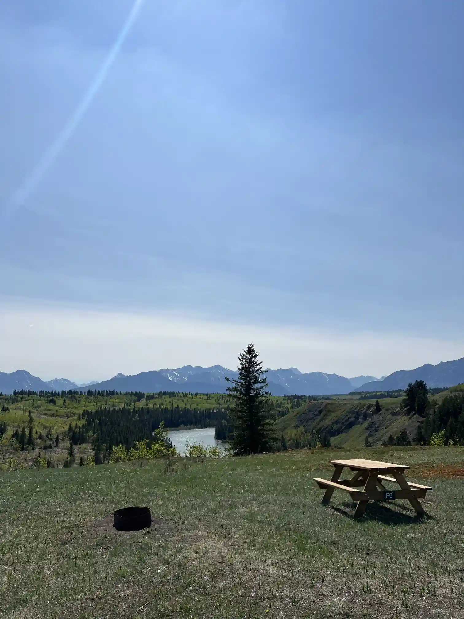 Photo of campsite F9